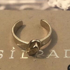 🌟Rare Silpada Flip Flop Toe or Midi Ring🌟